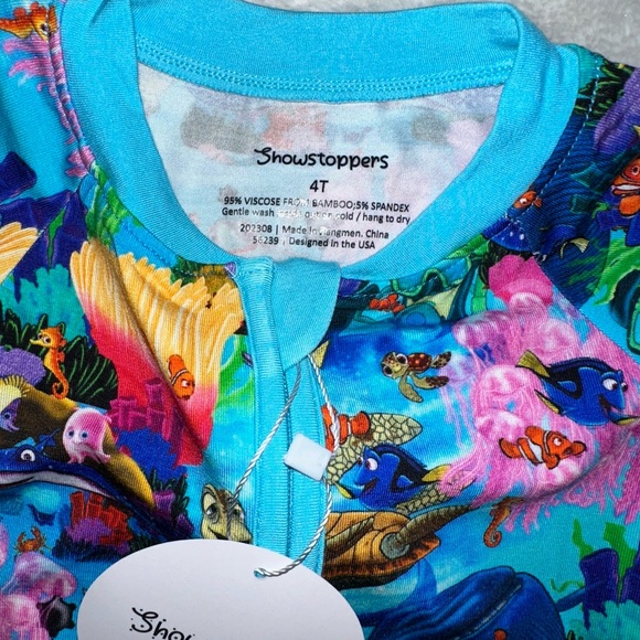 NWT Showstoppers Nemo Bamboo Shorty - Picture 3 of 3